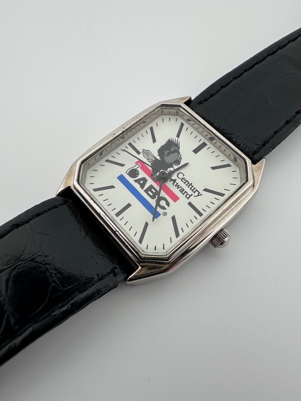 Vintage ABC Century Award Bowling Watch 27mm Quartz Eagle Dial